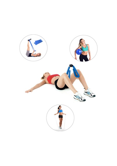 Spor Byfit Kol Bacak Basen Sıkılaştırıcı Alet Mavi