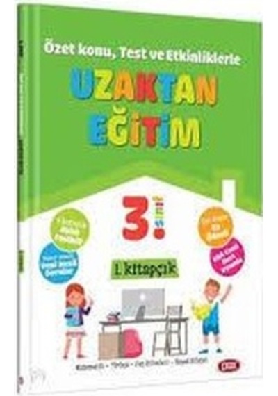 3.Sınıf Uzaktan Eğitim 1.Kitapçık - Data Yayınları