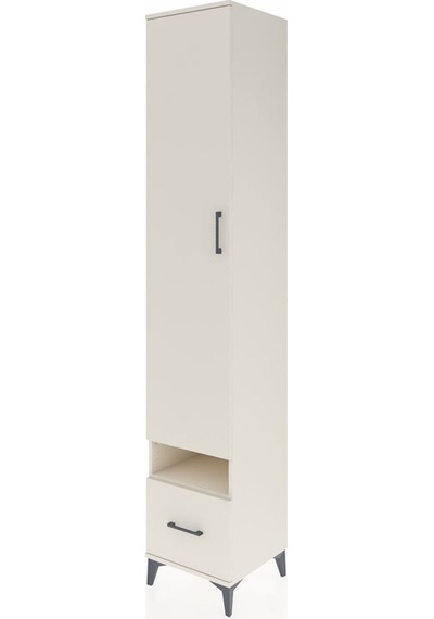 Hyperion Dolap 4 Raflı Tek Çekmeceli Tek Askılı 44x44x243 Ayt... Aytaşı