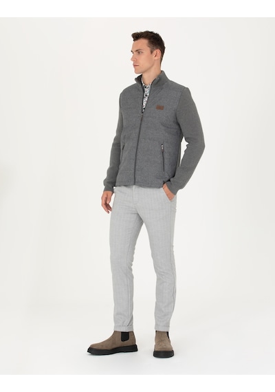 Pierre Cardin Erkek Gri Kanvas / Chino Pantolon 50278471-vr024 Gri