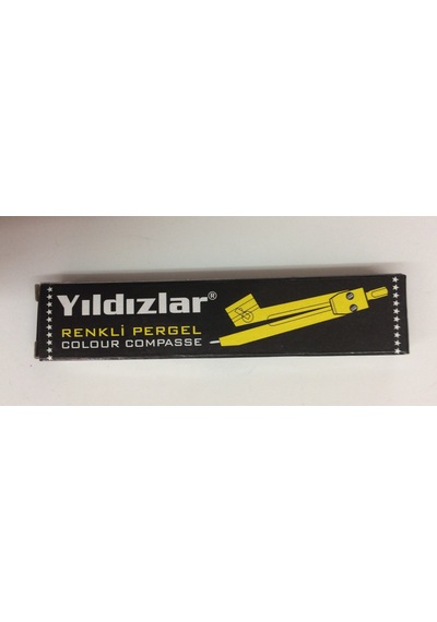 Pergel Plastik Renkli Yıldızlar Marka
