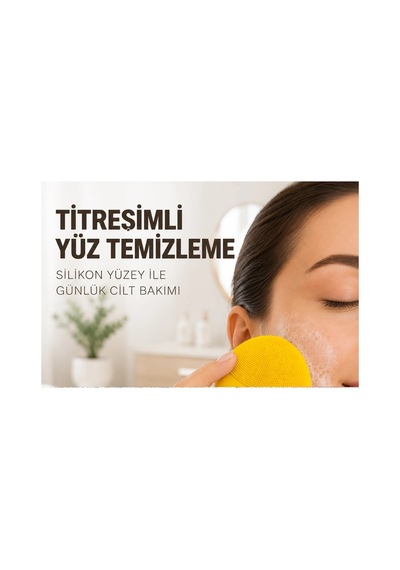 Mey İthalat Şarjlı Silikon Yüz Temizleme Ve Cilt Bakım Cihazı Titreşimli Fırçası