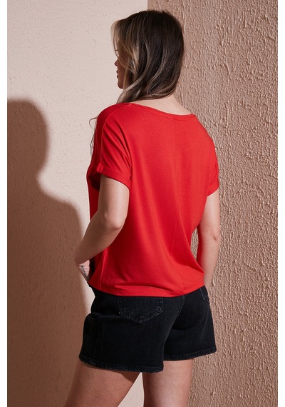 Fashion Friends Bayan Bluz 25y0519k1 Coral Coral