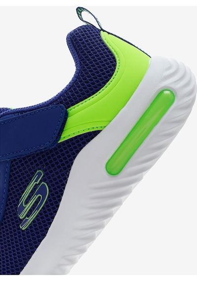 Skechers Bounder - Tech Büyük Erkek Çocuk Mavi Spor Ayakkabı 403748l Bllm