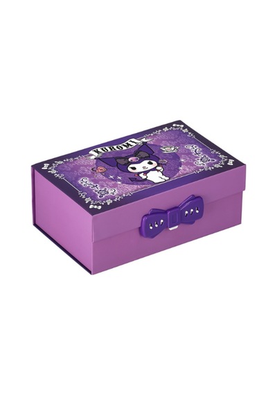 Kuromi Lisanslı Makyaj Kutu Organizer Mor