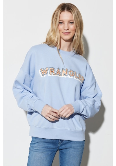 Wrangler Regular Fit Normal Kesim Bisiklet Yaka %100 Pamuk Açık Mavi Kadın Sweatshirt W6R4HAB23 Açık Mavi Wrangler Regular Fit Normal Kesim Bisiklet Yaka %100 Pamuk Açık Mavi Kadın Sweatshirt W6R4HAB23 Açık Mavi