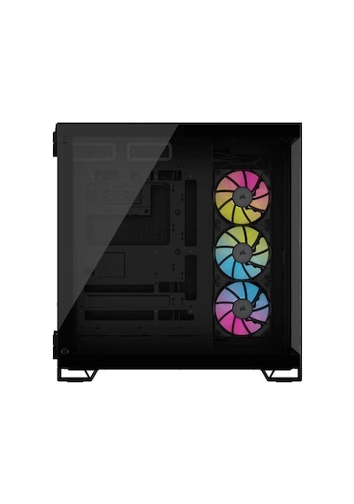 Corsair İcue Lınk 6500x Rgb Tempered Glass Siyah Usb 3.2 Atx Mid Tower Kasa Cc-9011269-ww