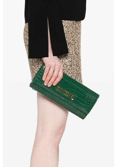 Love Moschino Omuz Çantası Croco Jc4294pp0lkj0850 Yeşil