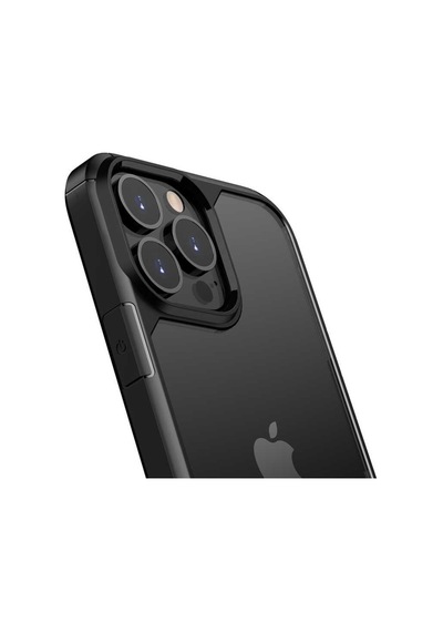 Apple Uyumlu iPhone 13 Pro Kılıf Zore Roll Kapak-Siyah