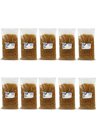 Mas 365 Midi Ambalaj Lastiği %100 Kauçuk 500 Gram Poşet - 10 Paket