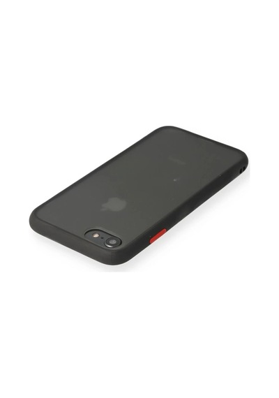 Apple Uyumlu iPhone 7 Uyumlu Kılıf Montreal Silikon Kapak - Siyah