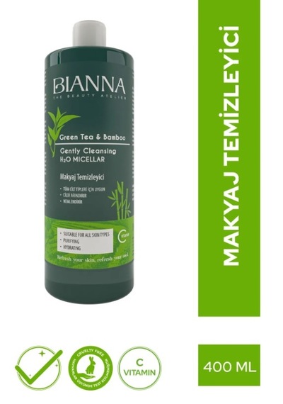 Bianna Green Tea & Bamboo Yüz Yemizleme Jeli 400 ML