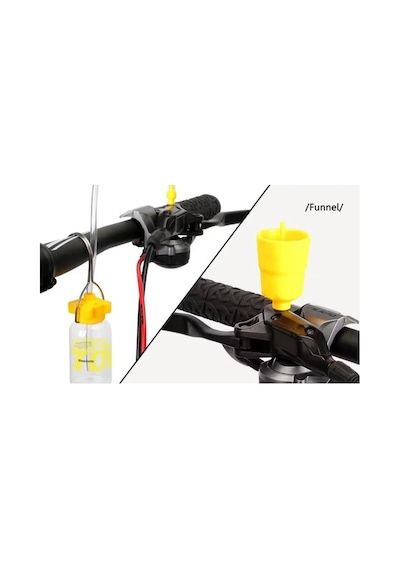 Vona Bleed Kit Tüm Frenlere Uyumlu Hidrolik Fren Yağ Değişim Kiti Sarı