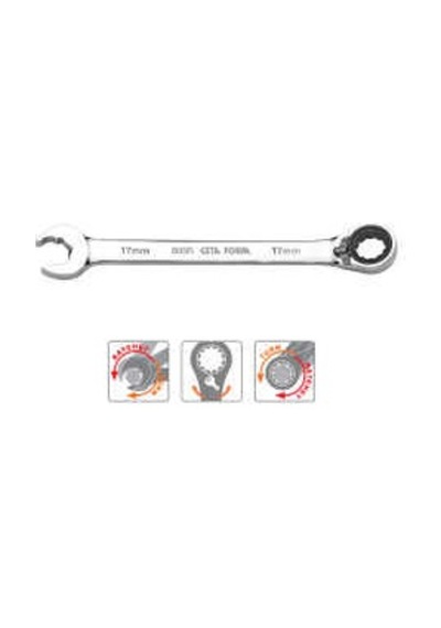 Ceta Form B05R-15 15 Mm C-Gear Cırcırlı Kombine Anahtar-Özel Ağız