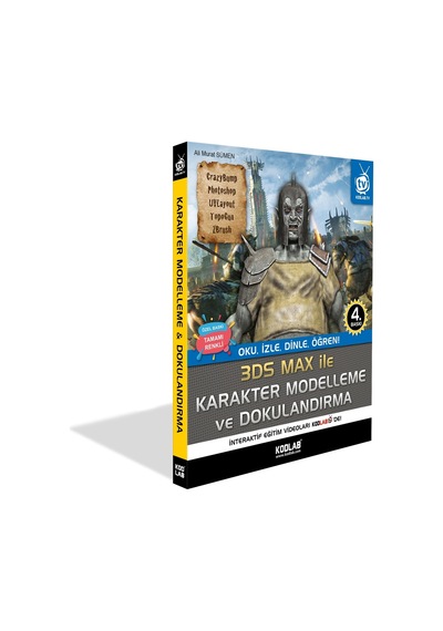 3d Studıo Max İle Karakter Modelleme Renkli