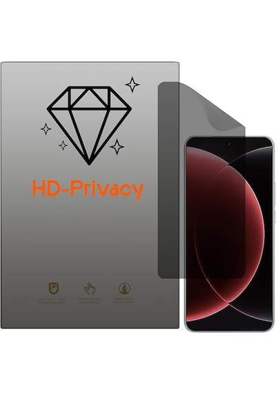 Xiaomi Mi 15 Ultra İle Uyumlu Privacy Gizlilik Filtreli Hayalet Nano Ekran Koruyucu - Ekm110