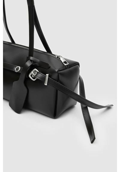 Shule Bags Boop Baget Çanta Siyah Siyah