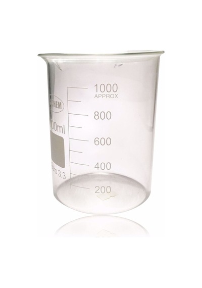 Isotherm Beher Cam Kısa Form 2000 ML