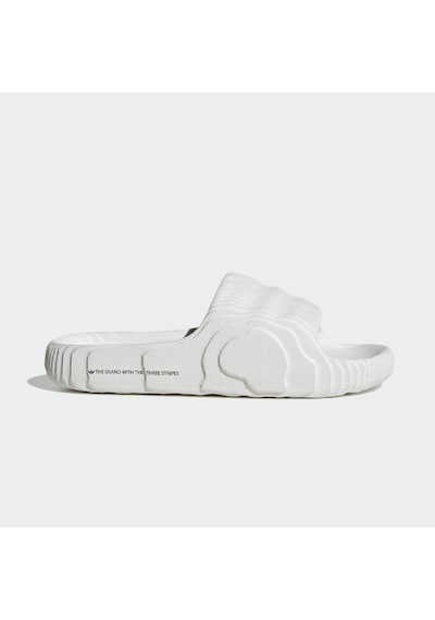 Adidas Adilette 22 Unisex Beyaz Terlik Düz Hq4672 Beyaz