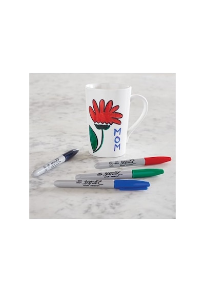 Kalıcı Markör, 24'lü Paket, Karışık Renkler 103 Ivory