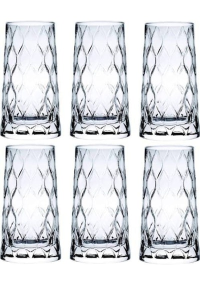 Leafy Meşrubat Kokteyl Bardağı 345 Cc 6 Adet 420855
