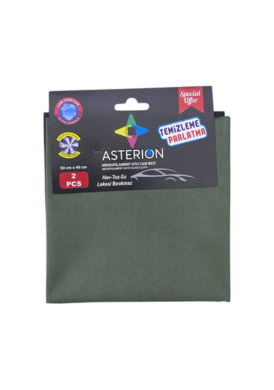 Asterion Mikrofilament Oto Cam Bezi 2'li 50 X 40 Cm - 7 Adet Tarı