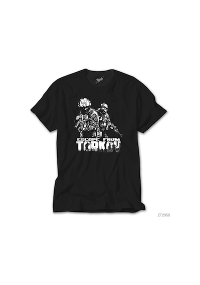 Escape From Tarkov Bear Team Siyah Tişört