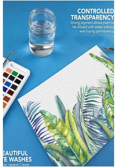 A5 200 Gr Spr Mix Media Pad 20 Yp Daler Rowney Aquafine Sulu Boya Seti 12'li Fırça Seti Daler Rowney Karışık