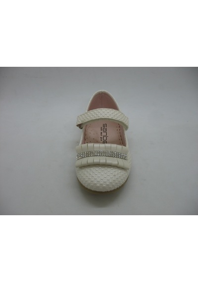 Sanbe 00203 Sedef Taşlı Babet 21-25 Beyaz