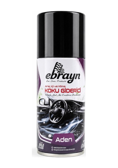 Universal Araç İçi Ve Klima Koku Giderici - Parfümlü Sprey Klima Bombası Aden 150 Ml