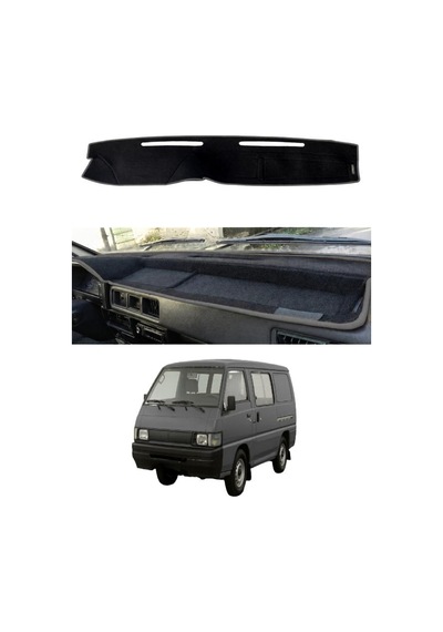 Mitsubishi - L300 1986-1993 Uyumlu Torpido Koruma Kılıfı - Gri Şeritli