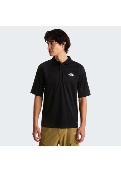 The North Face M Lıghtrange Packable Short Sleeve Polo Erkek Tişört Nf0a8g0vjk31 Siyah