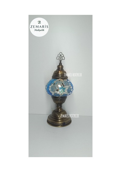 Şarjlı Masa Lambası Mavi - 801341828 Mavi