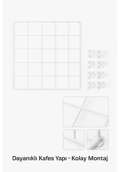 3 Lü Pembe Plastik Grid Box Seti Dekoratif Balon Kutusu Parti & Baby Shower Süsleme