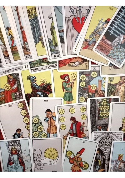 English Tarot 78 Cards İngilizce Tarot Kartı - Tarot Original 1909