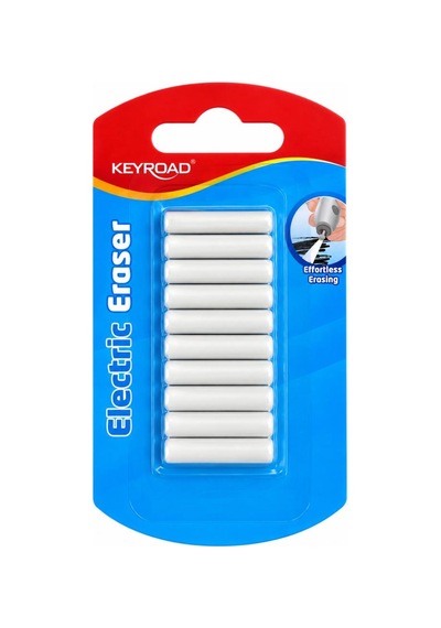 Keyroad Pilli Silgi Yedeği Yedek Silgi 10'lu Paket