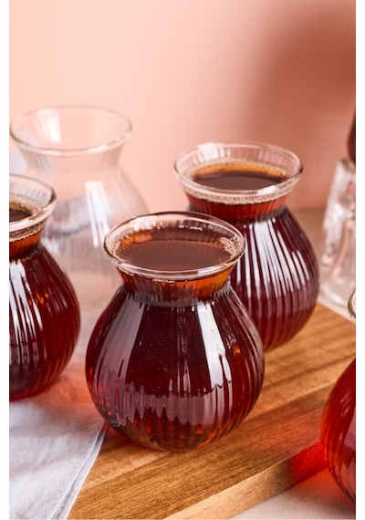 Perotti Emirgan 6lı Çay Bardağı Seti 200ml 40195 Şeffaf