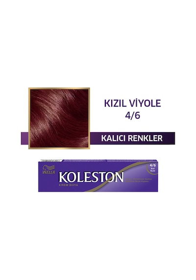 Koleston Single Tüp Saç Boyası 4/6 Kızıl Viyole