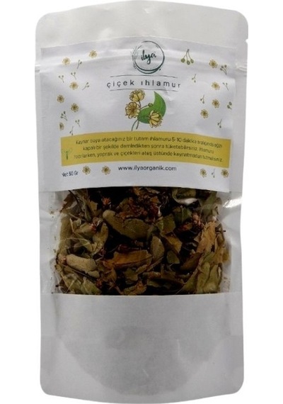 İlya Organik Çiçek Ihlamur 50 Gr