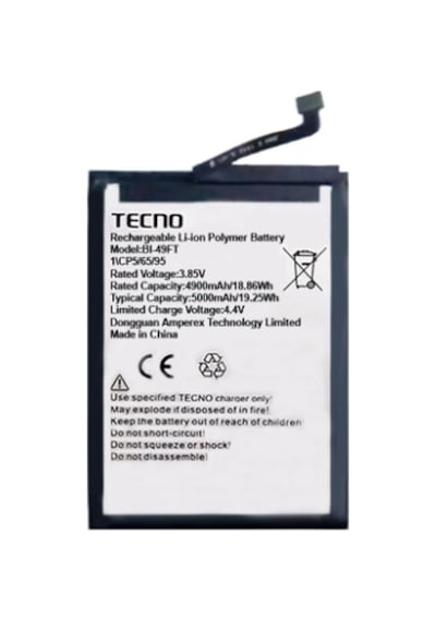 Tkgz Tecno Spark 6 Go 2022 Batarya Pil  Batarya
