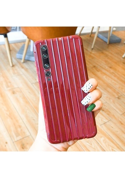 Xiaomi Mi 10 Trunk Lines İnce Soft Silikon Kılıf- 5775 Siyah