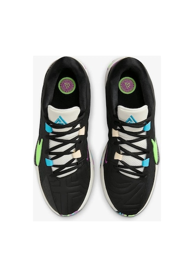Nike Giannis Antetokounmpo Zoom Freak 5 Erkek Basketbol Ayakkabısı Siyah Siyah