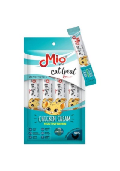 Tavuklu Ve Multivitaminli Krema Kedi Ödül Maması
