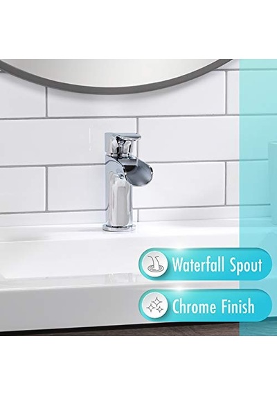 H07l-412-av-ch Banyo Lavabo Bataryası Şelale Tek Kolu Krom Genel