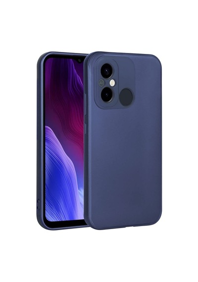 Xiaomi 12c İle Uyumlu Kılıf Lacivert Premier Silikon  Esnek İnce Geliştirilmiş Dayanıklı Darbe Karşıtı Yeni Tasarım Xiaomi 12c, Lacivert Sku: Zeusb0c586q8g9