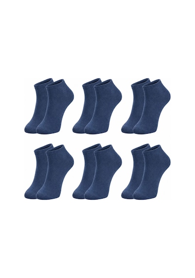 Çorap Giyim Erkek Pamuklu Patik Çorap 6 Lı Paket 39-44 Dikişsiz Burun, Koku Karşıtı, Nefes Alan Kısa Konç Sneaker Çorabı Haki