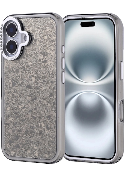 Apple Uyumlu iPad iPhone 16 Kılıf Taşlı Tasarımlı Zore Kapi Kapak Çok Renkli