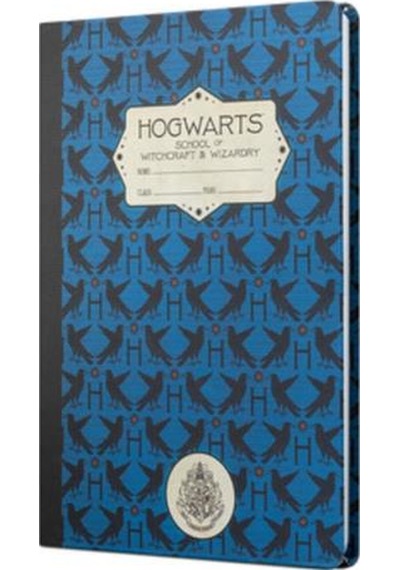 Mabbels Sert Kapak Butik Defter Harry Potter Hogwarts Ravenclaw Lacivert 80 YP 15x21 Çizgisiz DFT-388173 Lacivert