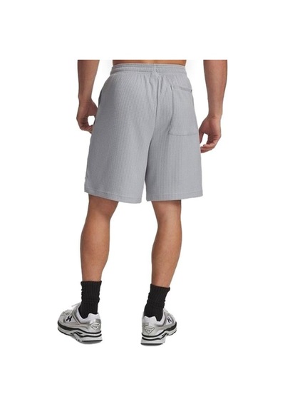 Under Armour Rival Waffle Short Erkek Şort 1383107-011 Gri