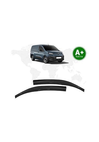 Citroen Berlingo Cam Rüzgarlığı 2'li 2024 Model Ve Sonrası